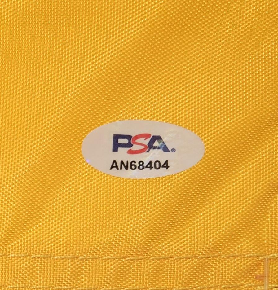 Cameron Smith Signed 2022 The Open Custom Framed Golf Flag (PSA) at PristineAuction.com Cameron Smith Signed 2022 The Open Custom Framed Golf Flag (PSA) at PristineAuction.com