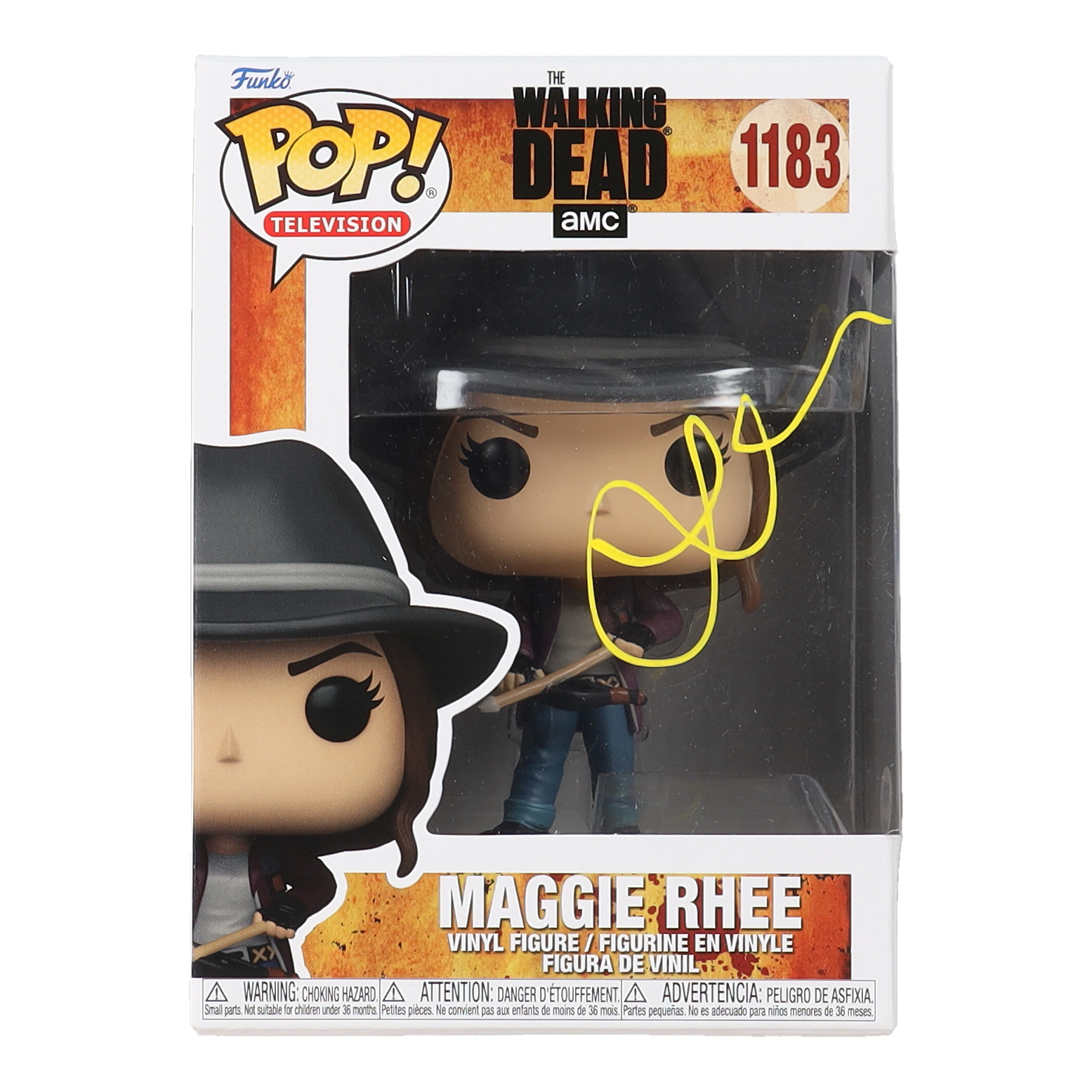 Lauren Cohan Signed "The Walking Dead" #1183 Maggie Rhee Funko Pop! Vinyl Figure (PSA) at PristineAuction.com Lauren Cohan Signed "The Walking Dead" #1183 Maggie Rhee Funko Pop! Vinyl Figure (PSA) at PristineAuction.com