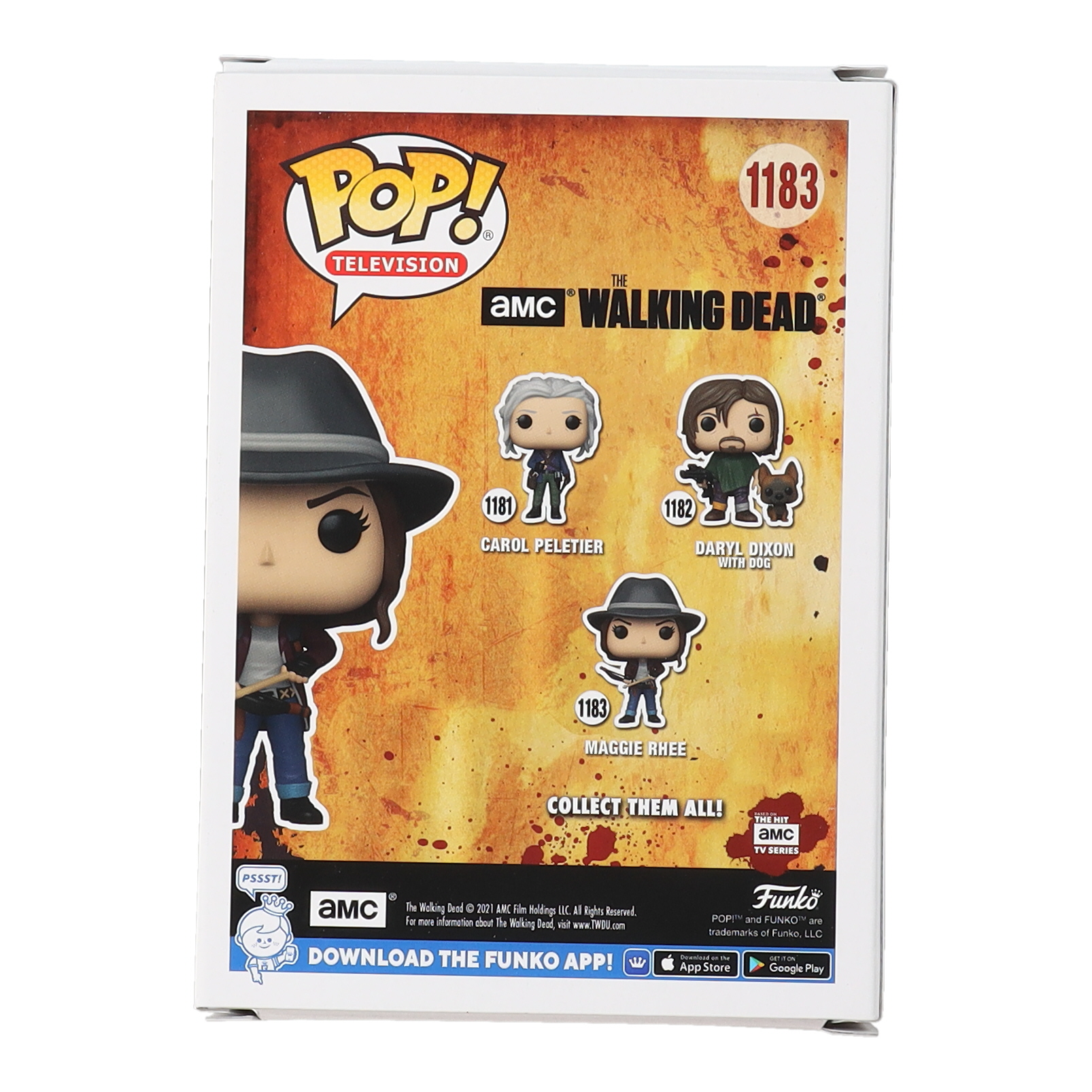 Lauren Cohan Signed "The Walking Dead" #1183 Maggie Rhee Funko Pop! Vinyl Figure (PSA) at PristineAuction.com Lauren Cohan Signed "The Walking Dead" #1183 Maggie Rhee Funko Pop! Vinyl Figure (PSA) at PristineAuction.com