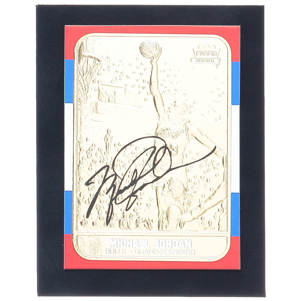 michael jordan fleer premier card