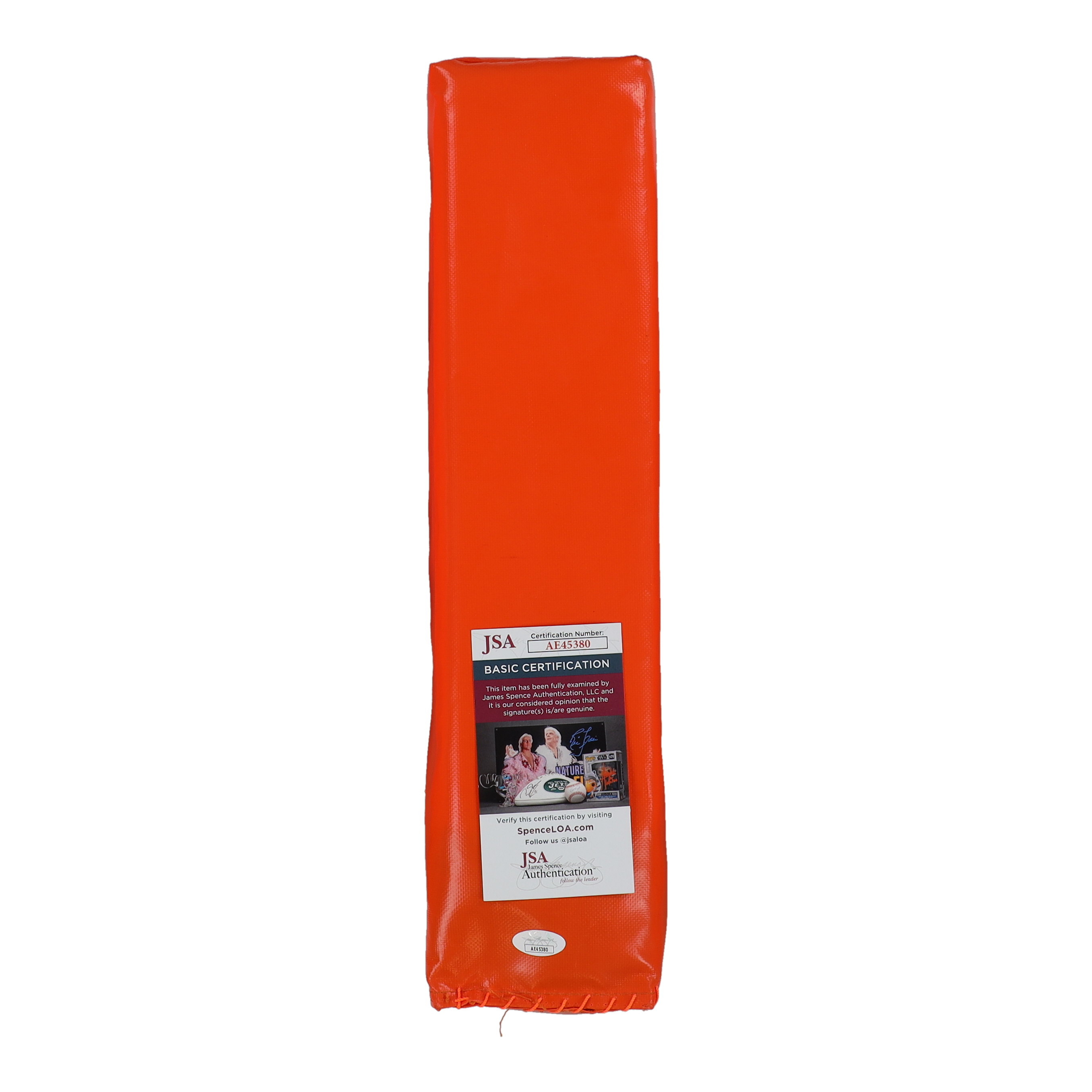 Coby Bryant Signed Seahawks Logo Endzone Pylon (JSA) at PristineAuction.com Coby Bryant Signed Seahawks Logo Endzone Pylon (JSA) at PristineAuction.com