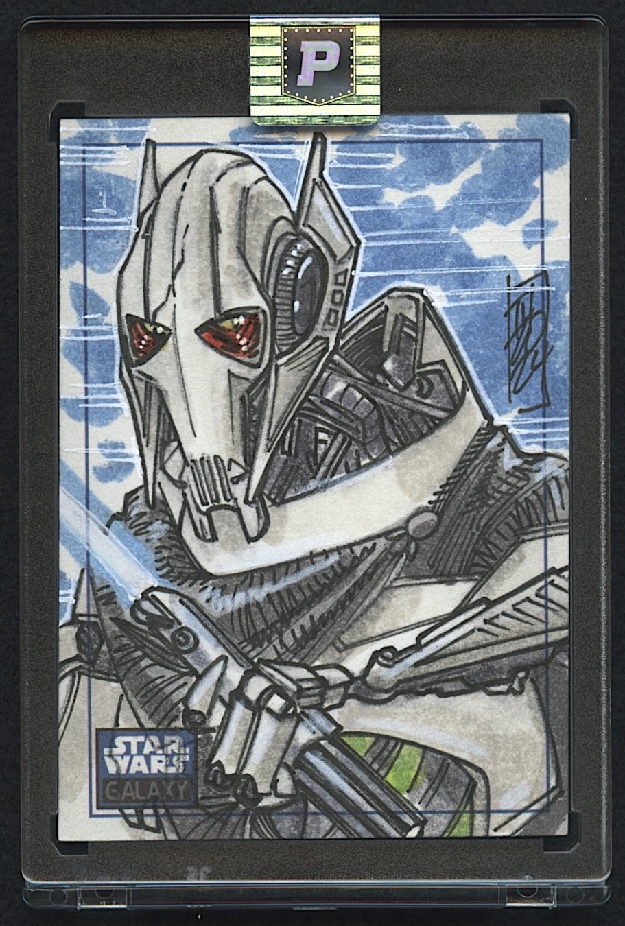General Grievous | 2010 Topps Star Wars Galaxy 6 Original Art Sketch Card by Tom Hodges | Artist Proof Card (1/1 Original Art) at PristineAuction.com General Grievous | 2010 Topps Star Wars Galaxy 6 Original Art Sketch Card by Tom Hodges | Artist Proof Card (1/1 Original Art) at PristineAuction.com