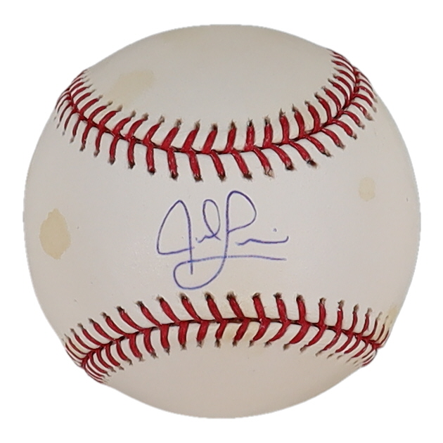 Jed Lowrie Signed OML Baseball (MLB & Steiner) at PristineAuction.com Jed Lowrie Signed OML Baseball (MLB & Steiner) at PristineAuction.com