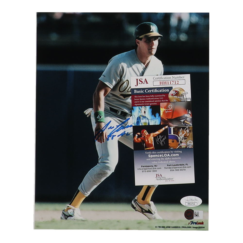 2018 Jose Canseco auto ホゼカンセコ 直筆サイン Yahoo!オークション -「ホセ・カンセコ」(トレーディングカード