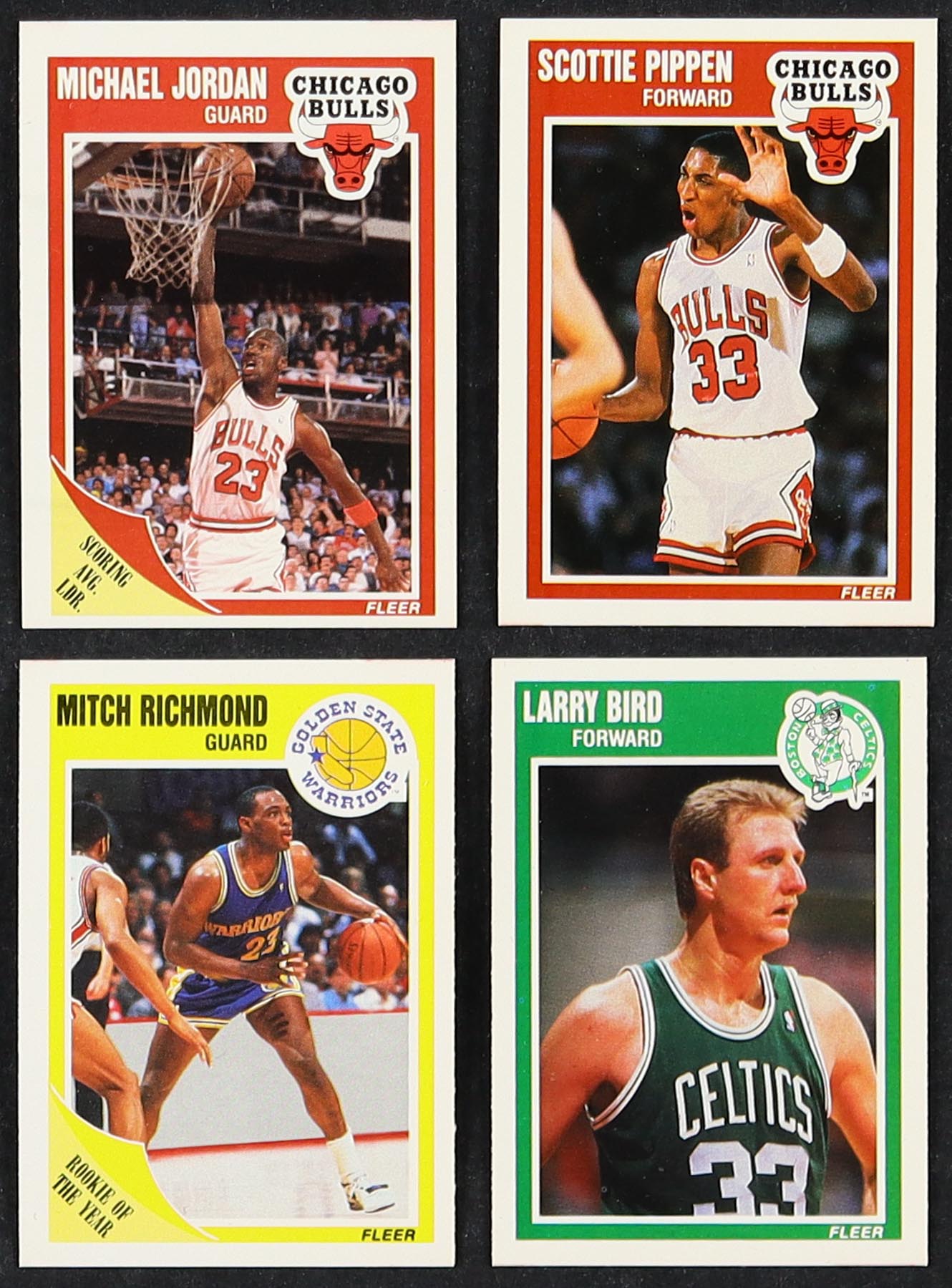 1989-90 Fleer Basketball Complete Set of (168) Cards, with Scottie Pippen #23,Larry Bird #8, Earvin Johnson #77, Michael Jordan # 21 at PristineAuction.com 1989-90 Fleer Basketball Complete Set of (168) Cards, with Scottie Pippen #23,Larry Bird #8, Earvin Johnson #77, Michael Jordan # 21 at PristineAuction.com