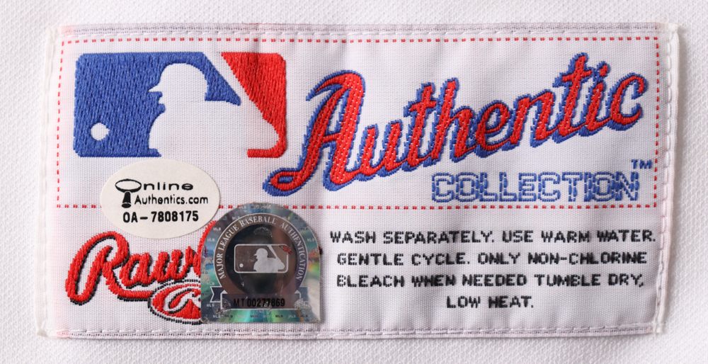 Mark McGwire Signed Cardinals Career Highlights Stat Jersey Inscribed "583 Hr's" & "ROY 87" (Steiner) at PristineAuction.com Mark McGwire Signed Cardinals Career Highlights Stat Jersey Inscribed "583 Hr's" & "ROY 87" (Steiner) at PristineAuction.com