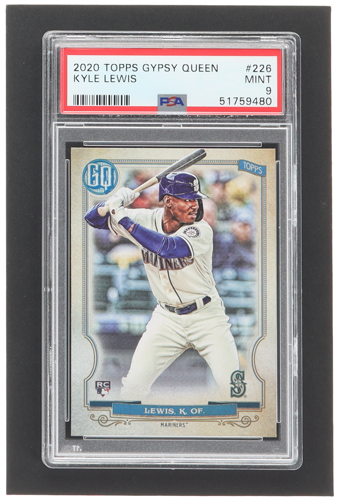 Kyle Lewis 2020 Topps Gypsy Queen #226 RC (PSA 9) at PristineAuction.com Kyle Lewis 2020 Topps Gypsy Queen #226 RC (PSA 9) at PristineAuction.com