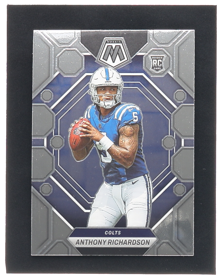 Anthony Richardson 2023 Panini Mosaic #282 RC at PristineAuction.com Anthony Richardson 2023 Panini Mosaic #282 RC at PristineAuction.com
