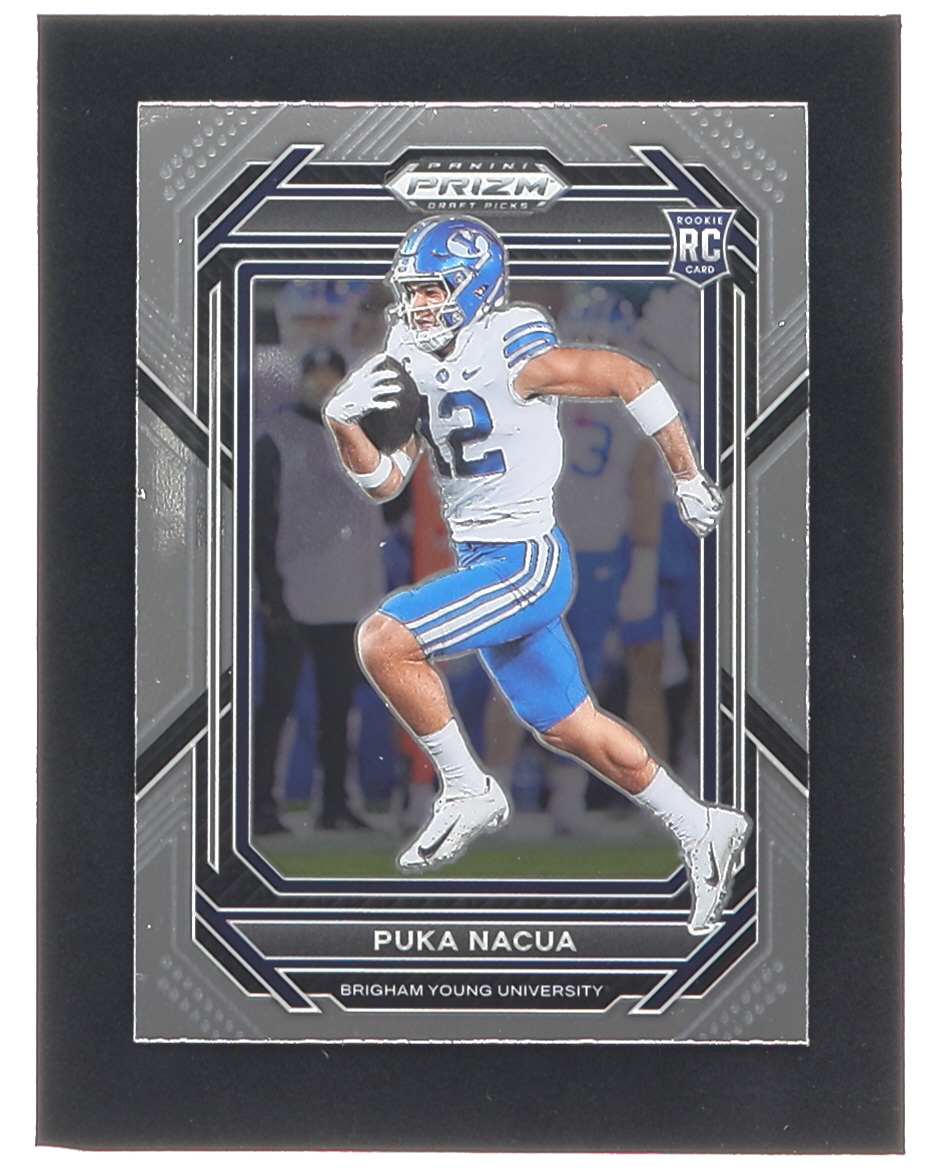 Puka Nacua 2023 Panini Prizm Draft Picks #197 RC at PristineAuction.com Puka Nacua 2023 Panini Prizm Draft Picks #197 RC at PristineAuction.com
