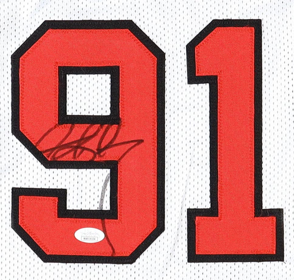 Dennis Rodman Signed Jersey (JSA) at PristineAuction.com Dennis Rodman Signed Jersey (JSA) at PristineAuction.com