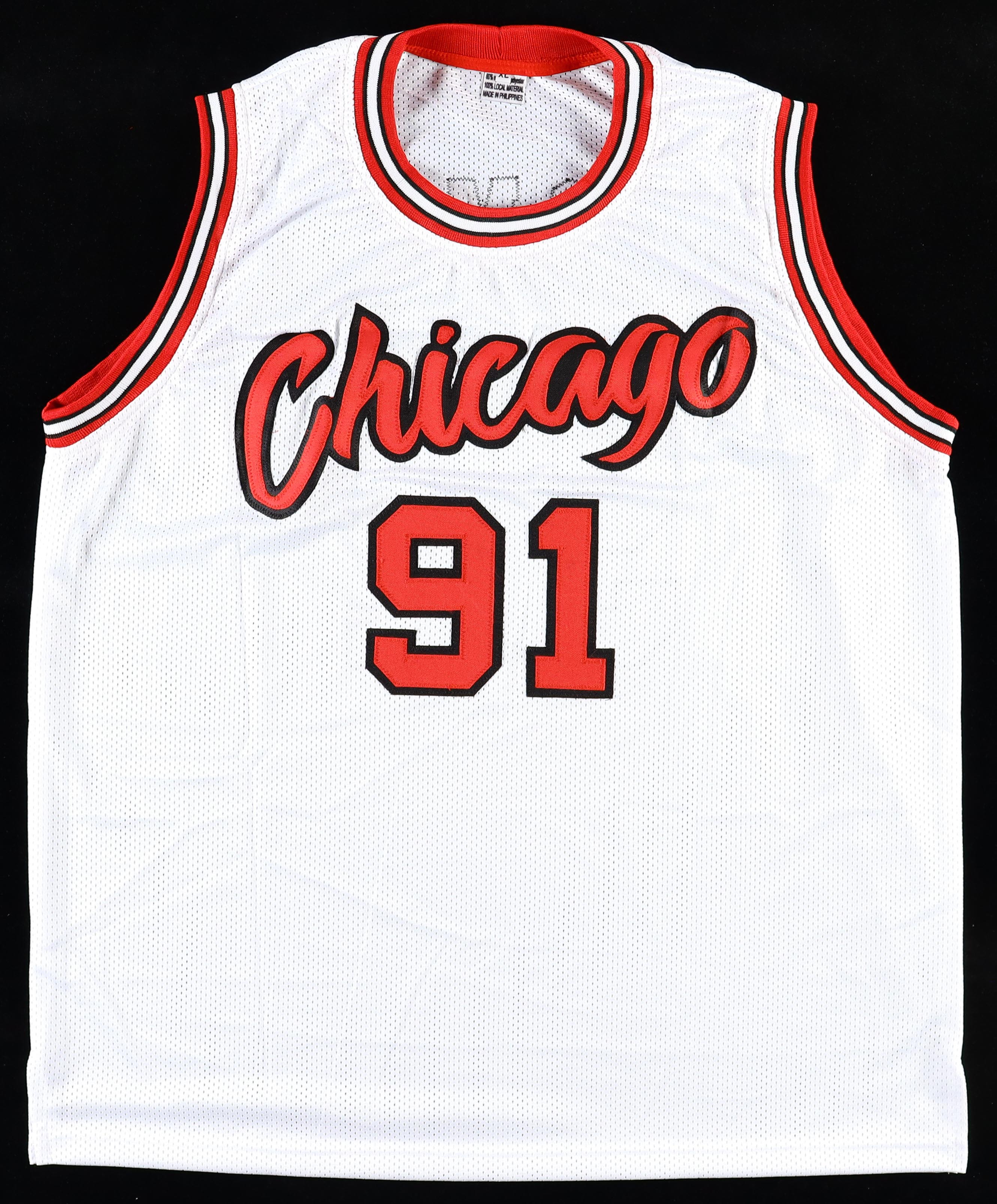 Dennis Rodman Signed Jersey (JSA) at PristineAuction.com Dennis Rodman Signed Jersey (JSA) at PristineAuction.com