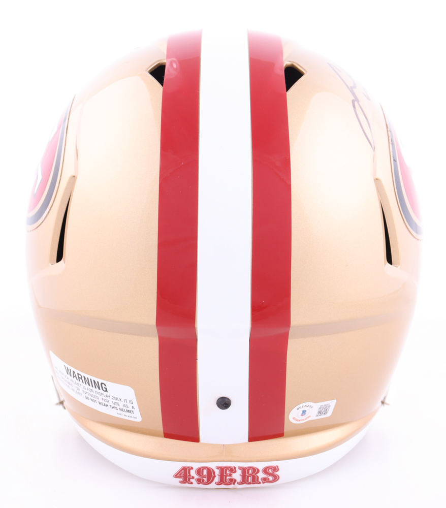 Fred Warner & Dre Greenlaw Signed 49ers Full-Size Speed Helmet (Beckett) at PristineAuction.com Fred Warner & Dre Greenlaw Signed 49ers Full-Size Speed Helmet (Beckett) at PristineAuction.com