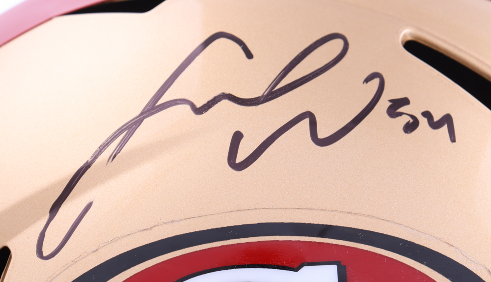 Fred Warner Signed 49ers Full-Size Speed Helmet (Beckett) at PristineAuction.com Fred Warner Signed 49ers Full-Size Speed Helmet (Beckett) at PristineAuction.com