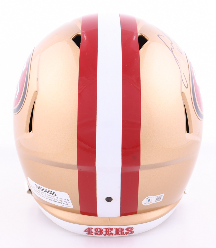 Fred Warner Signed 49ers Full-Size Speed Helmet (Beckett) at PristineAuction.com Fred Warner Signed 49ers Full-Size Speed Helmet (Beckett) at PristineAuction.com