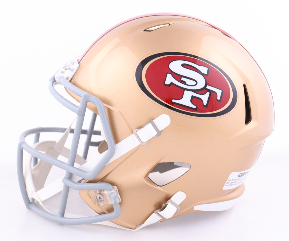 Fred Warner Signed 49ers Full-Size Speed Helmet (Beckett) at PristineAuction.com Fred Warner Signed 49ers Full-Size Speed Helmet (Beckett) at PristineAuction.com