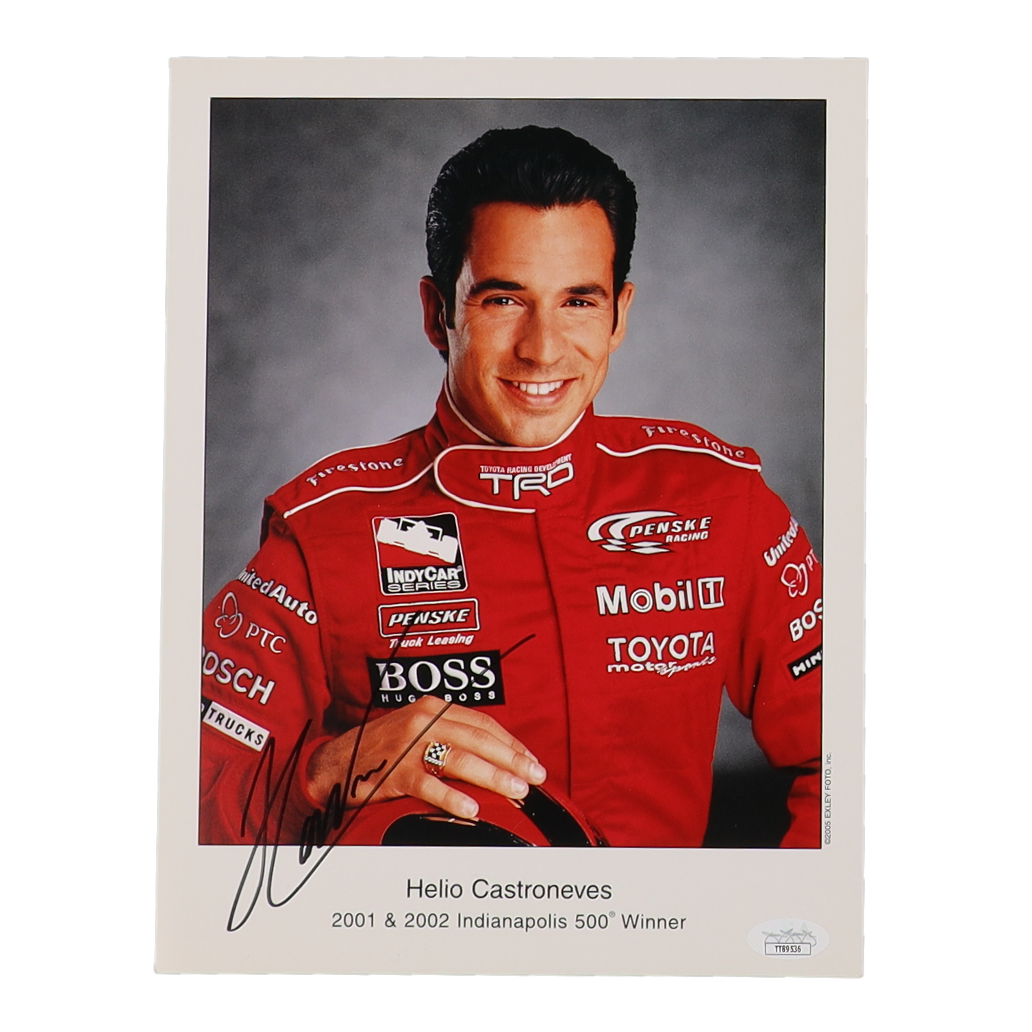 Helio Castroneves Signed 8x10 Photo (JSA) at PristineAuction.com Helio Castroneves Signed 8x10 Photo (JSA) at PristineAuction.com