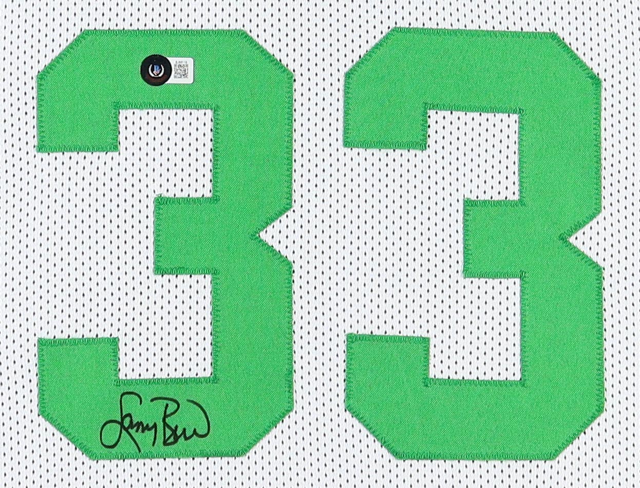 Larry Bird Signed Custom Framed Jersey Display (JSA) at PristineAuction.com Larry Bird Signed Custom Framed Jersey Display (JSA) at PristineAuction.com