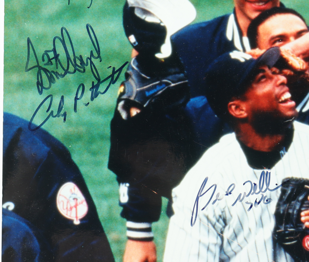 1998 Yankees LE David Wells Perfect Game 16x20 Photo Team-Signed By (20) with Derek Jeter, Mariano Rivera, Joe Torre, Andy Pettitte, Jorge Posada, Paul O'Neill #48/300 (Steiner) at PristineAuction.com 1998 Yankees LE David Wells Perfect Game 16x20 Photo Team-Signed By (20) with Derek Jeter, Mariano Rivera, Joe Torre, Andy Pettitte, Jorge Posada, Paul O'Neill #48/300 (Steiner) at PristineAuction.com