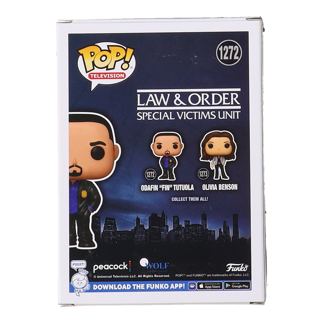 Ice-T Signed "Law & Order: Special Victim Unit" #1272 Odafin "Fin" Tutuola Funko Pop! Vinyl Figure (Beckett) at PristineAuction.com Ice-T Signed "Law & Order: Special Victim Unit" #1272 Odafin "Fin" Tutuola Funko Pop! Vinyl Figure (Beckett) at PristineAuction.com