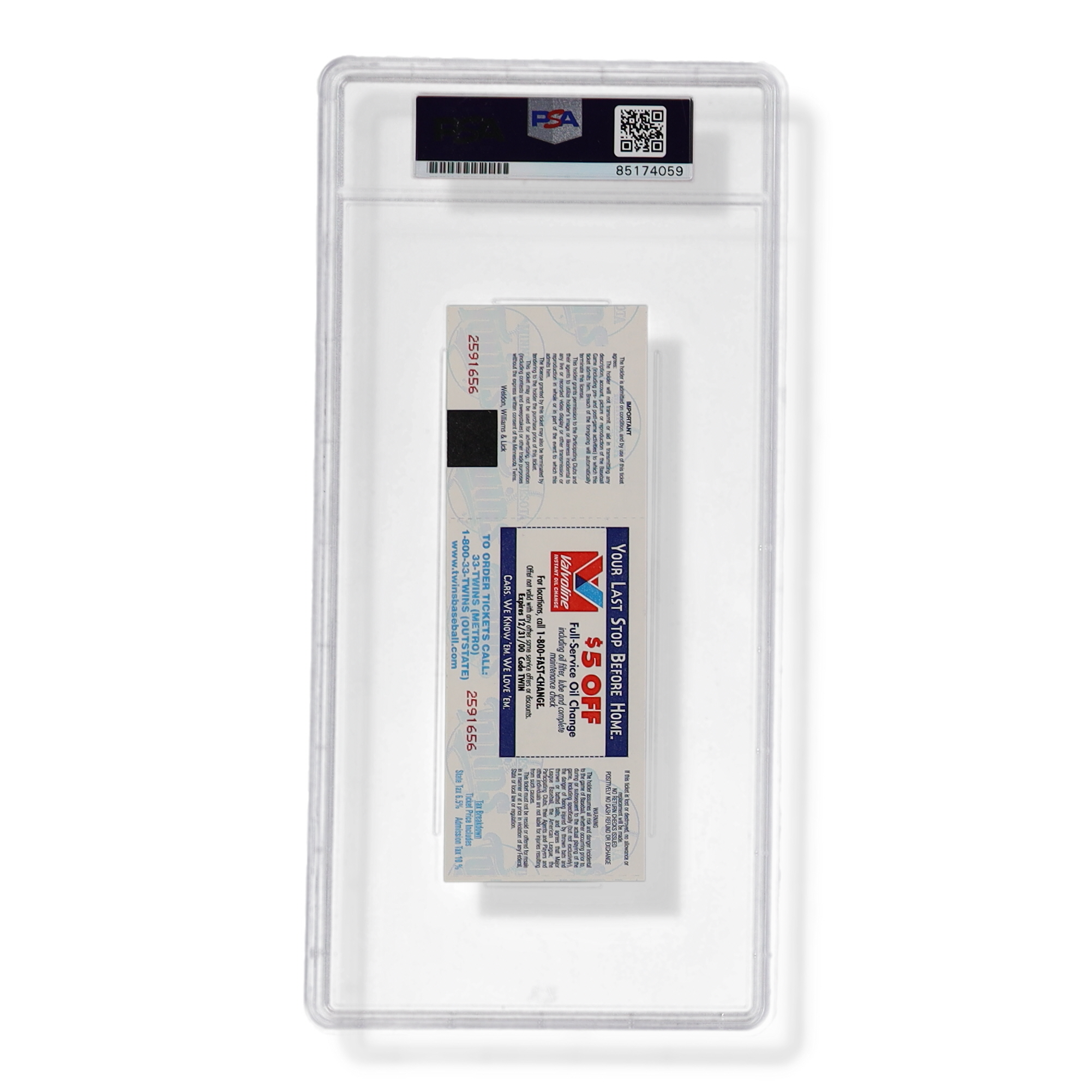 Cal Ripken Jr. Signed 3,000th Hit Game Ticket (PSA) at PristineAuction.com Cal Ripken Jr. Signed 3,000th Hit Game Ticket (PSA) at PristineAuction.com