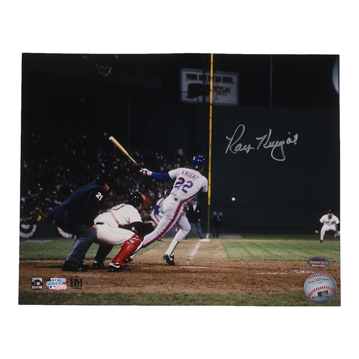 Ray Knight Signed Mets 8x10 Photo (Schwartz) at PristineAuction.com Ray Knight Signed Mets 8x10 Photo (Schwartz) at PristineAuction.com