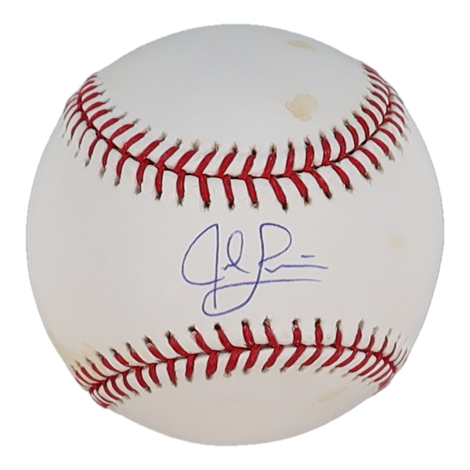 Jed Lowrie Signed OML Baseball (MLB & Steiner) at PristineAuction.com Jed Lowrie Signed OML Baseball (MLB & Steiner) at PristineAuction.com
