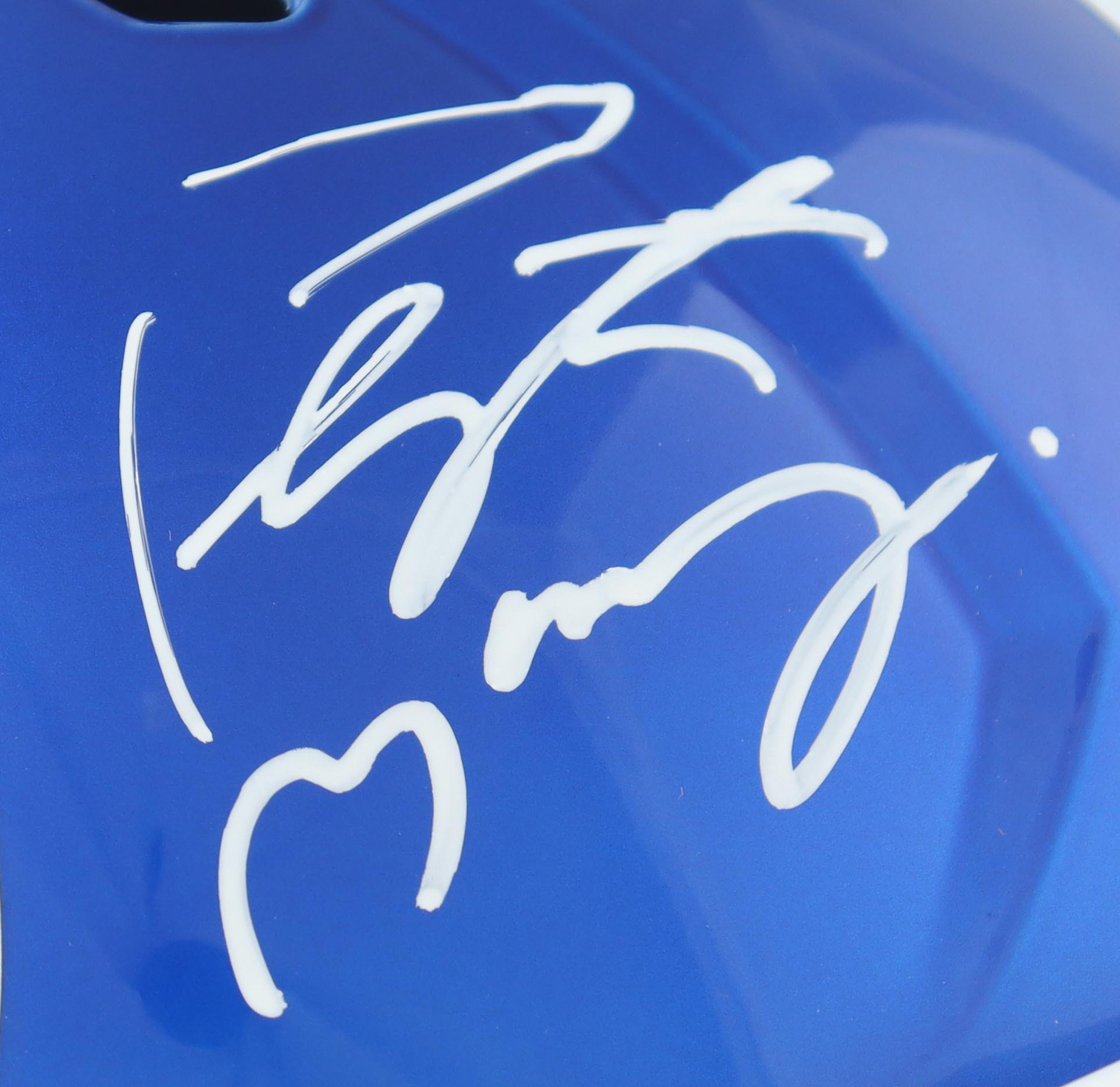 Peyton Manning Signed Colts Full-Size Flash Alternate Speed Helmet (Fanatics) at PristineAuction.com Peyton Manning Signed Colts Full-Size Flash Alternate Speed Helmet (Fanatics) at PristineAuction.com