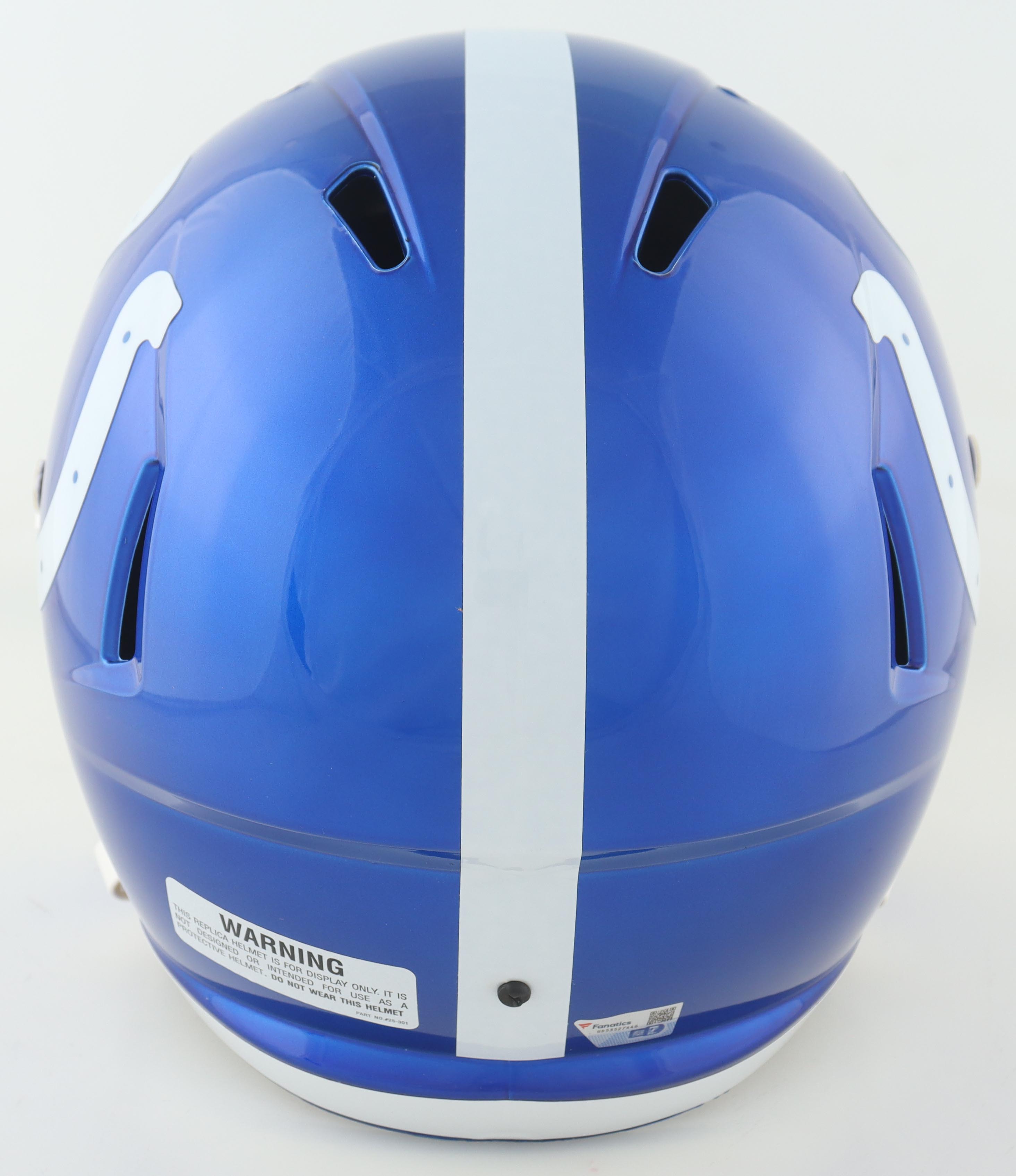 Peyton Manning Signed Colts Full-Size Flash Alternate Speed Helmet (Fanatics) at PristineAuction.com Peyton Manning Signed Colts Full-Size Flash Alternate Speed Helmet (Fanatics) at PristineAuction.com