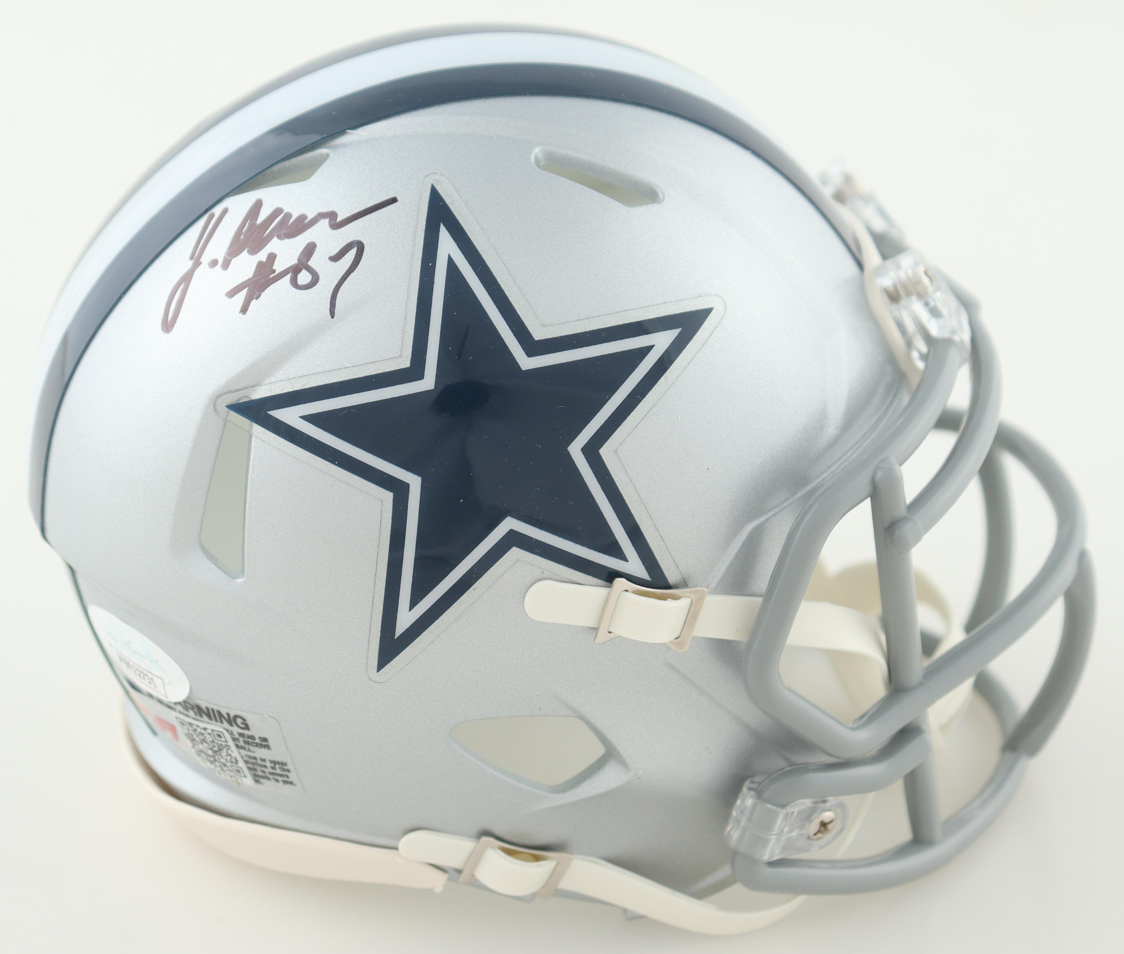 Jalen Brooks Signed Cowboys Speed Mini Helmet (JSA) at PristineAuction.com Jalen Brooks Signed Cowboys Speed Mini Helmet (JSA) at PristineAuction.com