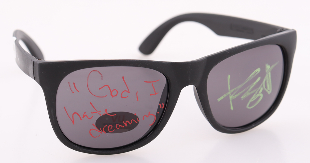 Tuesday Knight Signed LE Sunglasses Inscribed "God, I Hate Dreaming" (Bam!) at PristineAuction.com Tuesday Knight Signed LE Sunglasses Inscribed "God, I Hate Dreaming" (Bam!) at PristineAuction.com