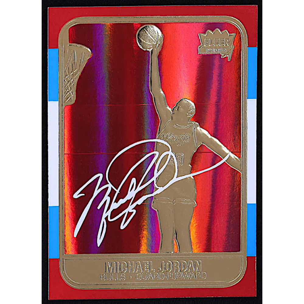 1997 fleer michael jordan
