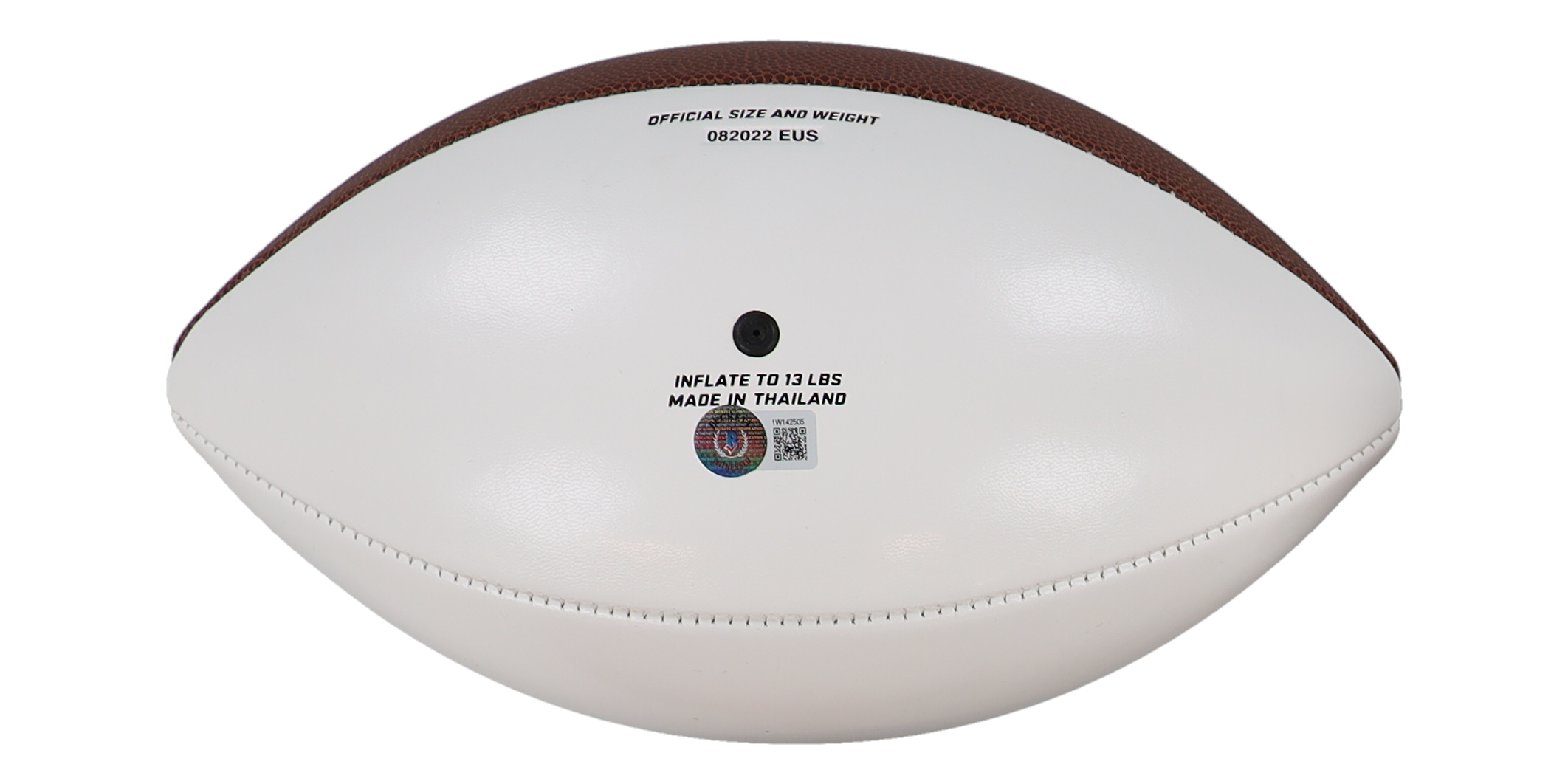 Colston Loveland Signed Michigan Wolverines Logo Football Inscribed "23 Natty Champs!" (Beckett) at PristineAuction.com Colston Loveland Signed Michigan Wolverines Logo Football Inscribed "23 Natty Champs!" (Beckett) at PristineAuction.com