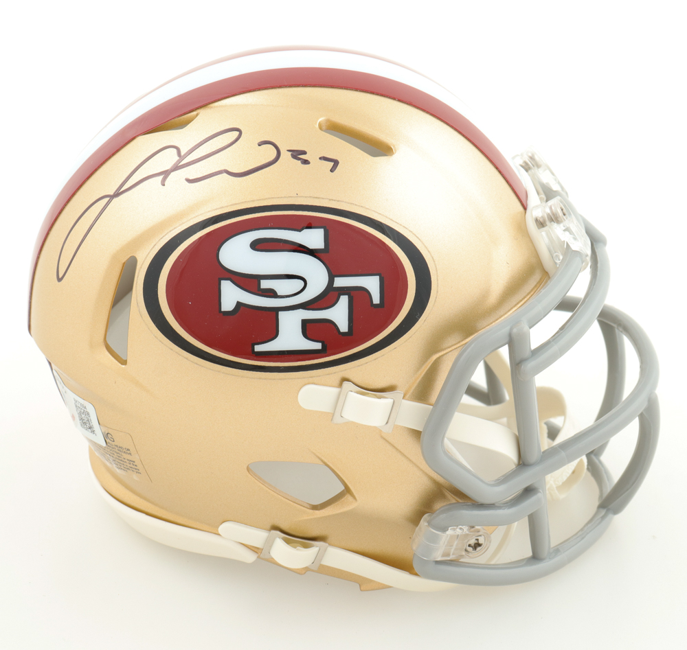 Fred Warner Signed 49ers Speed Mini Helmet (Beckett) at PristineAuction.com Fred Warner Signed 49ers Speed Mini Helmet (Beckett) at PristineAuction.com