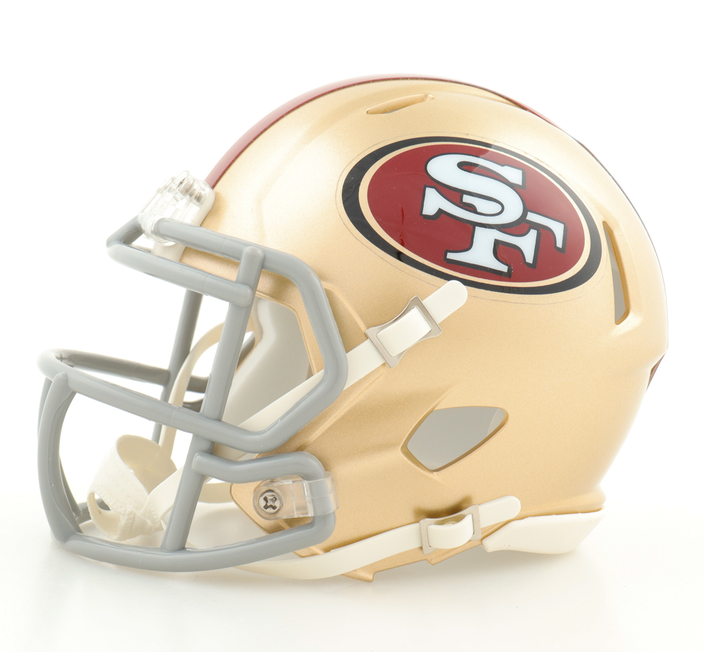 Fred Warner Signed 49ers Speed Mini Helmet (Beckett) at PristineAuction.com Fred Warner Signed 49ers Speed Mini Helmet (Beckett) at PristineAuction.com