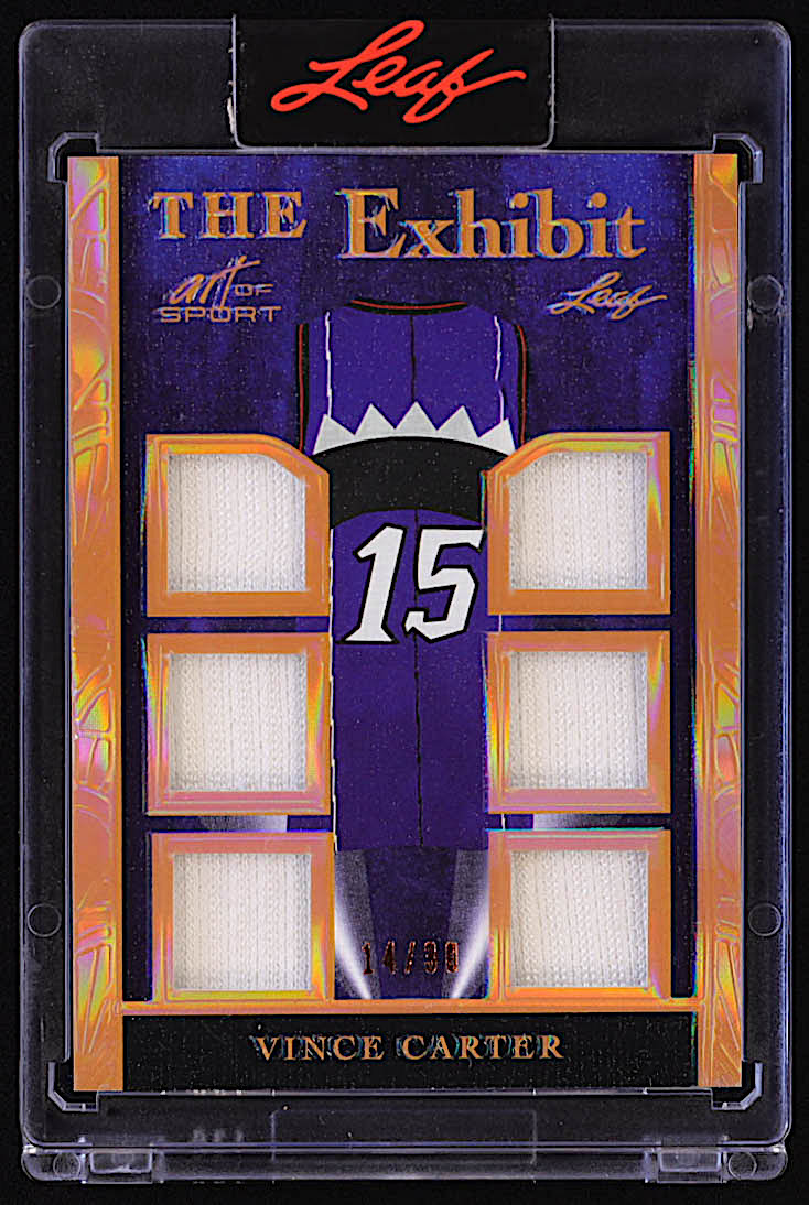 Vince Carter 2023 Leaf The Exhibit Spectrum Bronze #TE36 #14/30 at PristineAuction.com Vince Carter 2023 Leaf The Exhibit Spectrum Bronze #TE36 #14/30 at PristineAuction.com