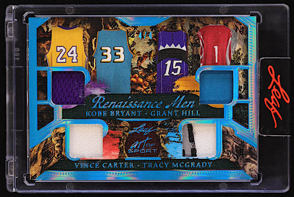 2023 Leaf Renaissance Men Spectrum Blue #RM2 Kobe Bryant / Grant Hill ...
