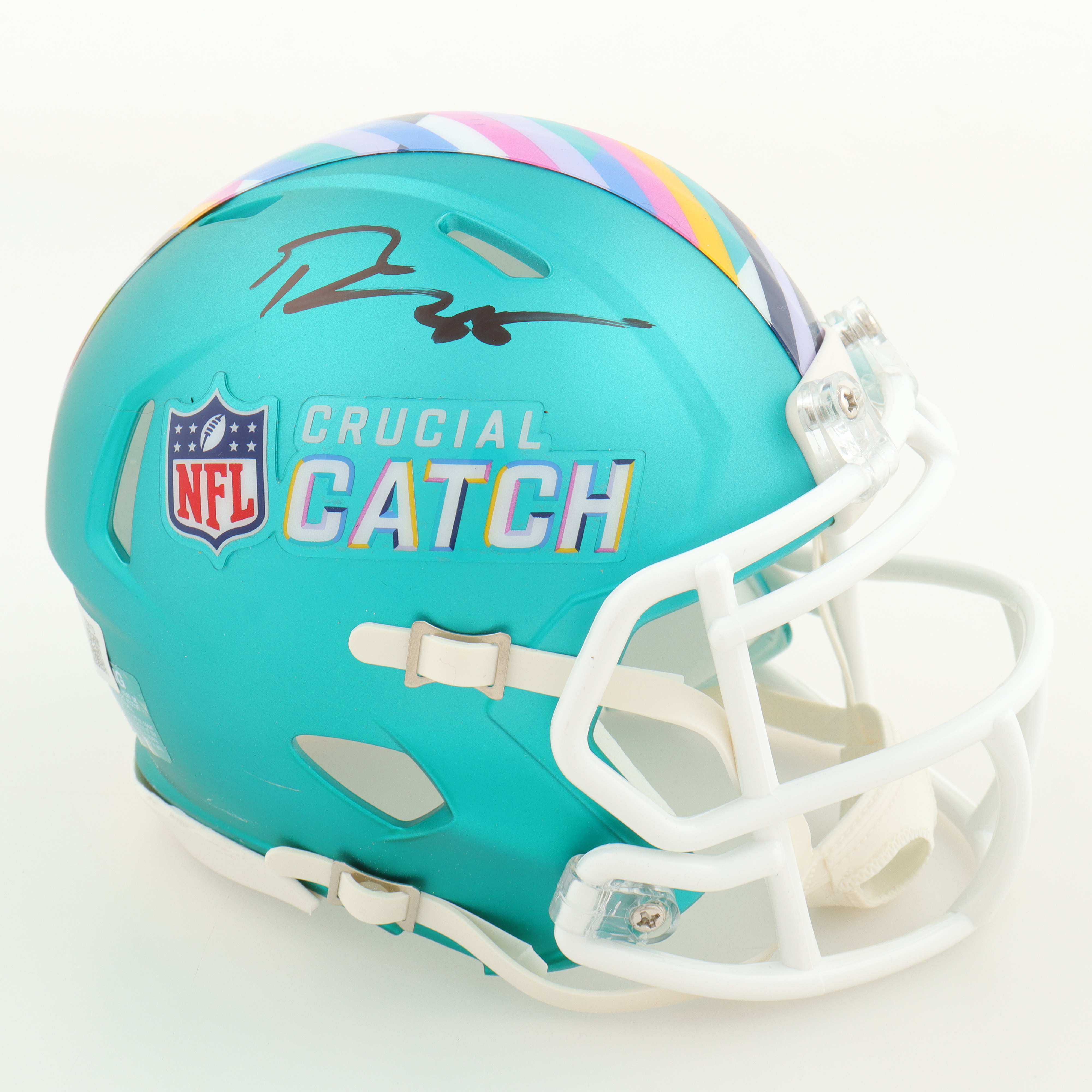 George Kittle Signed NFL "Crucial Catch" Logo Speed Mini Helmet (Beckett) at PristineAuction.com George Kittle Signed NFL "Crucial Catch" Logo Speed Mini Helmet (Beckett) at PristineAuction.com
