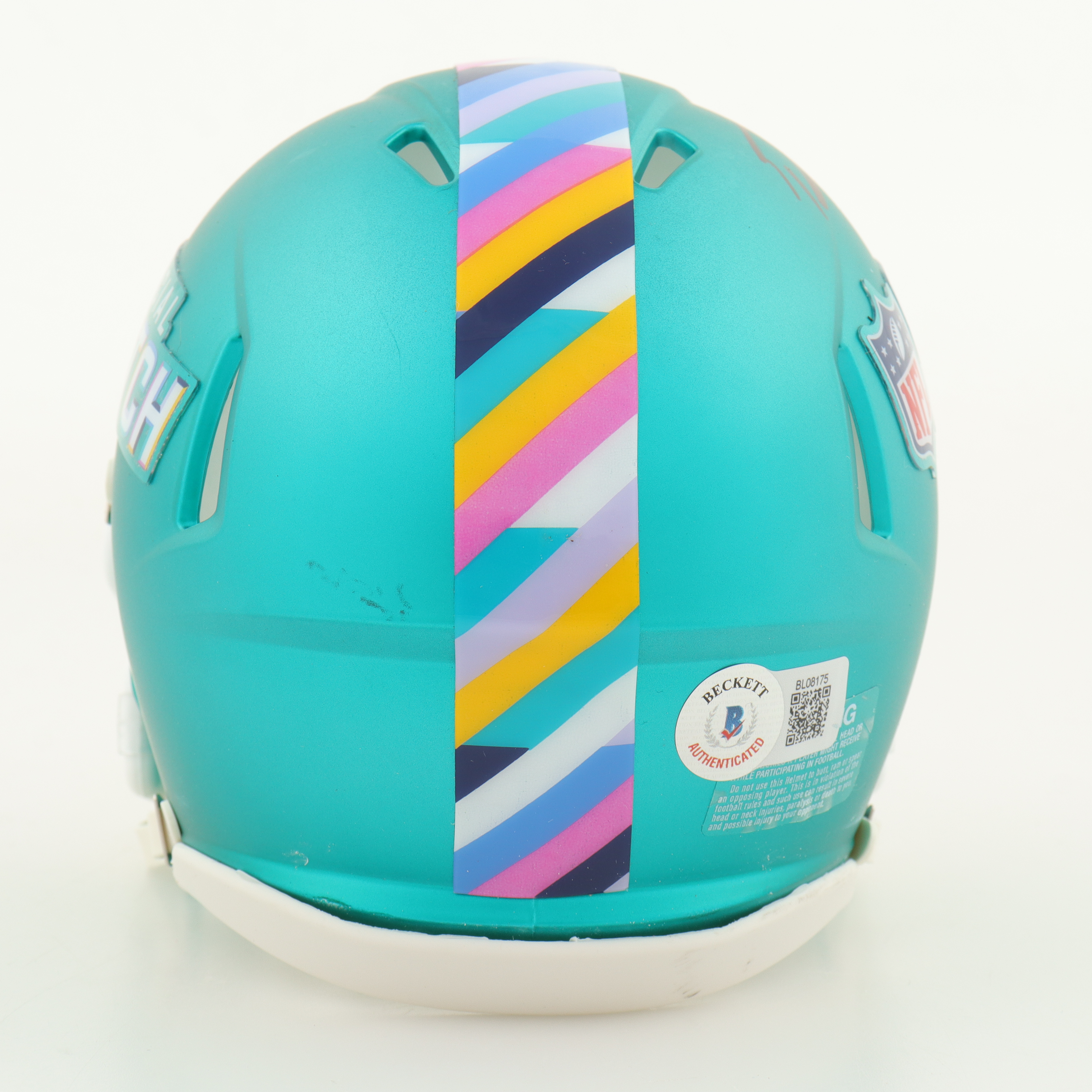 George Kittle Signed NFL "Crucial Catch" Logo Speed Mini Helmet (Beckett) at PristineAuction.com George Kittle Signed NFL "Crucial Catch" Logo Speed Mini Helmet (Beckett) at PristineAuction.com