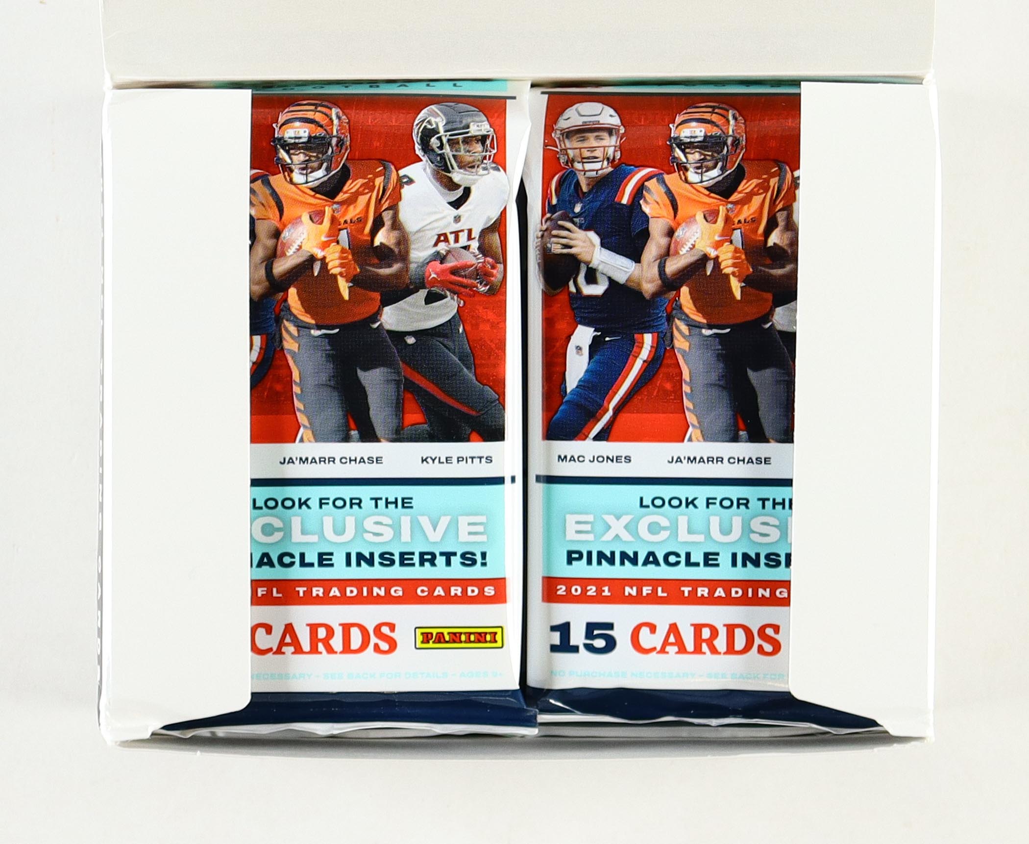 thumbnail image 2 of 2021 Panini Chronicles Football MEGA JUMBO FAT CELLO Box – 12 Packs, 180 Cards, Factory Sealed 2 of 6