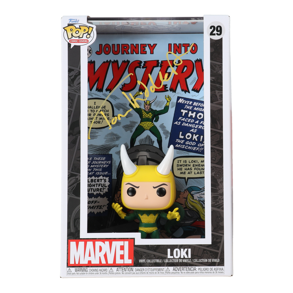 トム・ヒドルストン 直筆サイン FUNKO POP Tom Hiddleston Signed 