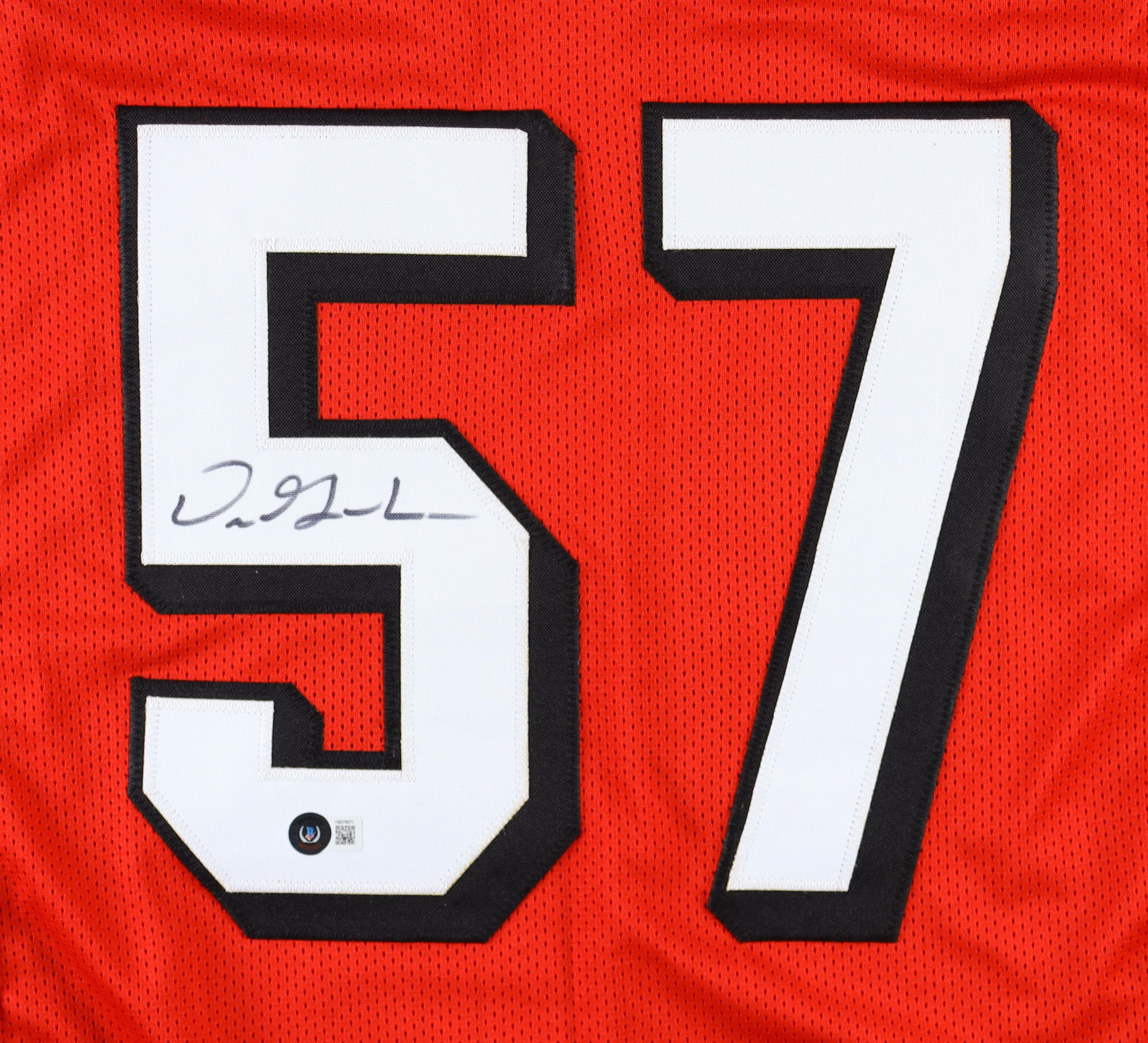 Dre Greenlaw Signed Jersey (Beckett) at PristineAuction.com Dre Greenlaw Signed Jersey (Beckett) at PristineAuction.com