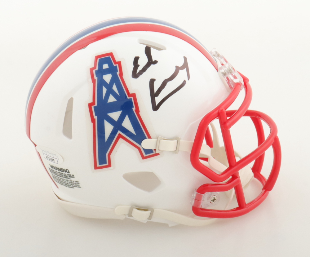 Earl Campbell Signed Oilers Speed Mini Helmet (JSA) at PristineAuction.com Earl Campbell Signed Oilers Speed Mini Helmet (JSA) at PristineAuction.com