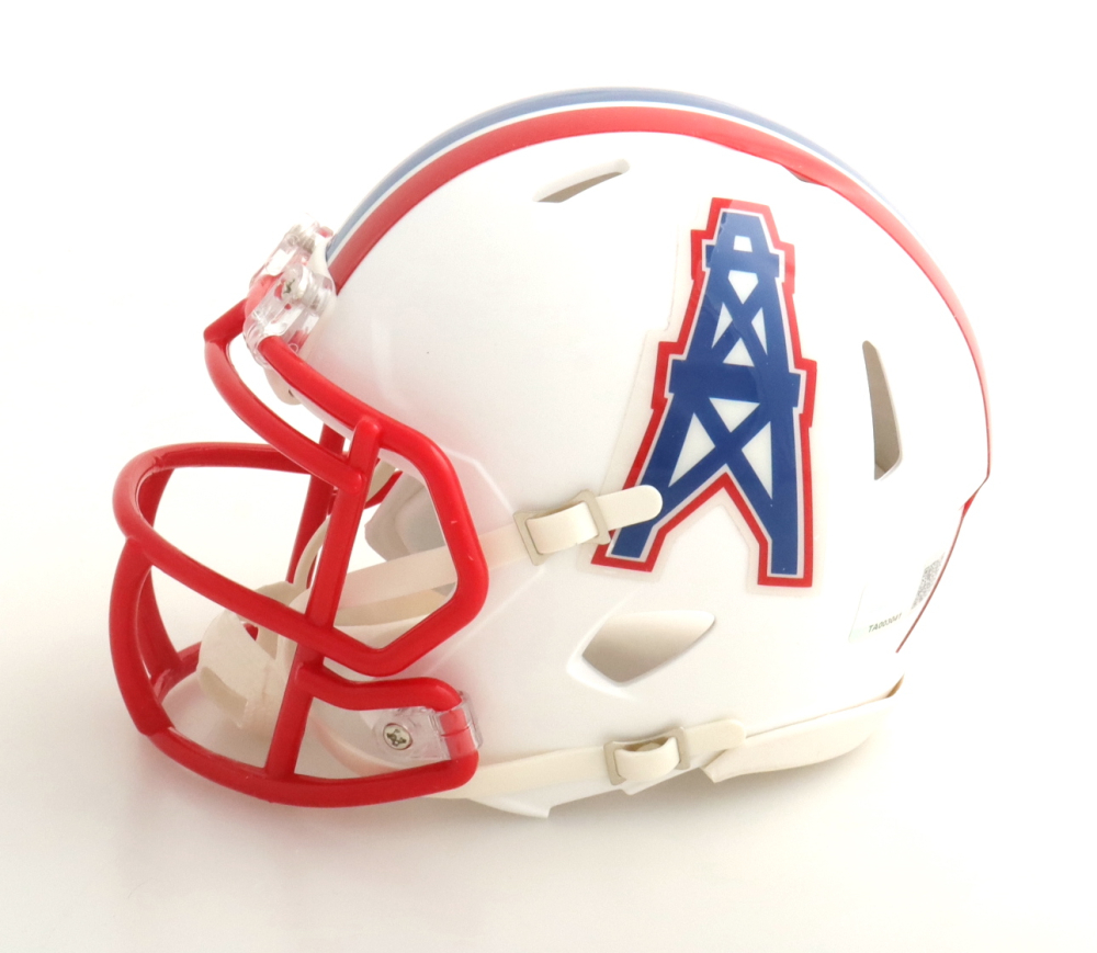 Earl Campbell Signed Oilers Speed Mini Helmet (JSA) at PristineAuction.com Earl Campbell Signed Oilers Speed Mini Helmet (JSA) at PristineAuction.com