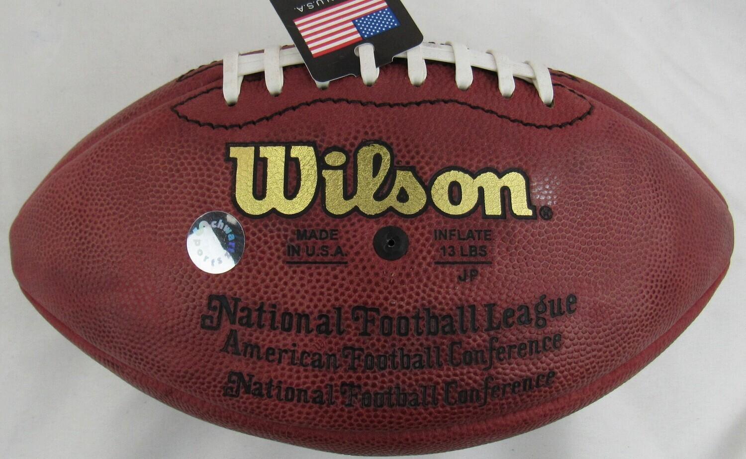 Joe Greene Signed NFL Football Inscribed "HOF 87" (Schwartz) at PristineAuction.com Joe Greene Signed NFL Football Inscribed "HOF 87" (Schwartz) at PristineAuction.com