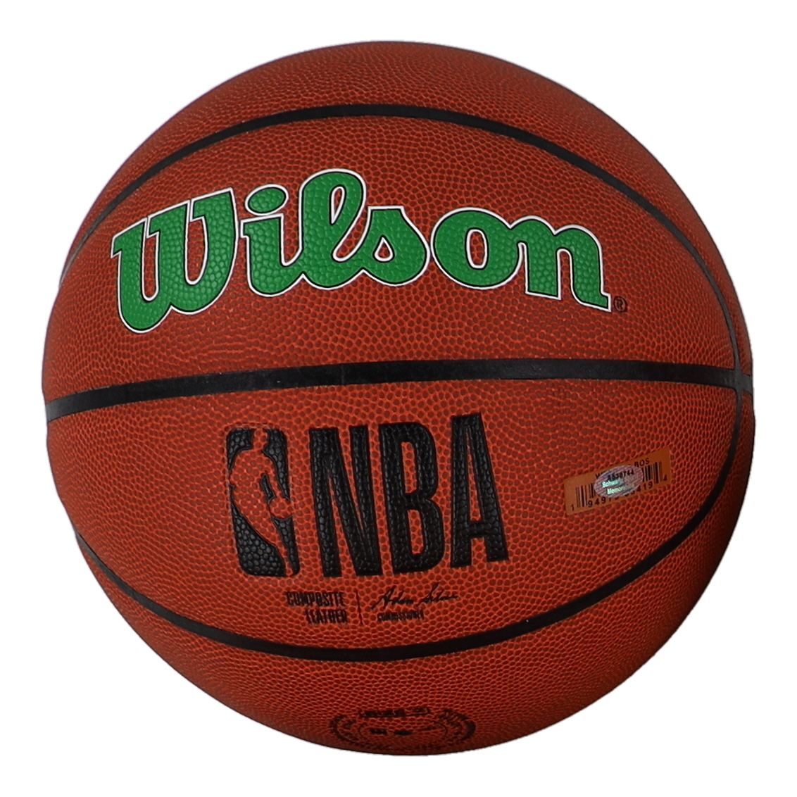 Robert Parish Signed Celtics Logo NBA Basketball Inscribed "HOF 03" (Schwartz) at PristineAuction.com Robert Parish Signed Celtics Logo NBA Basketball Inscribed "HOF 03" (Schwartz) at PristineAuction.com