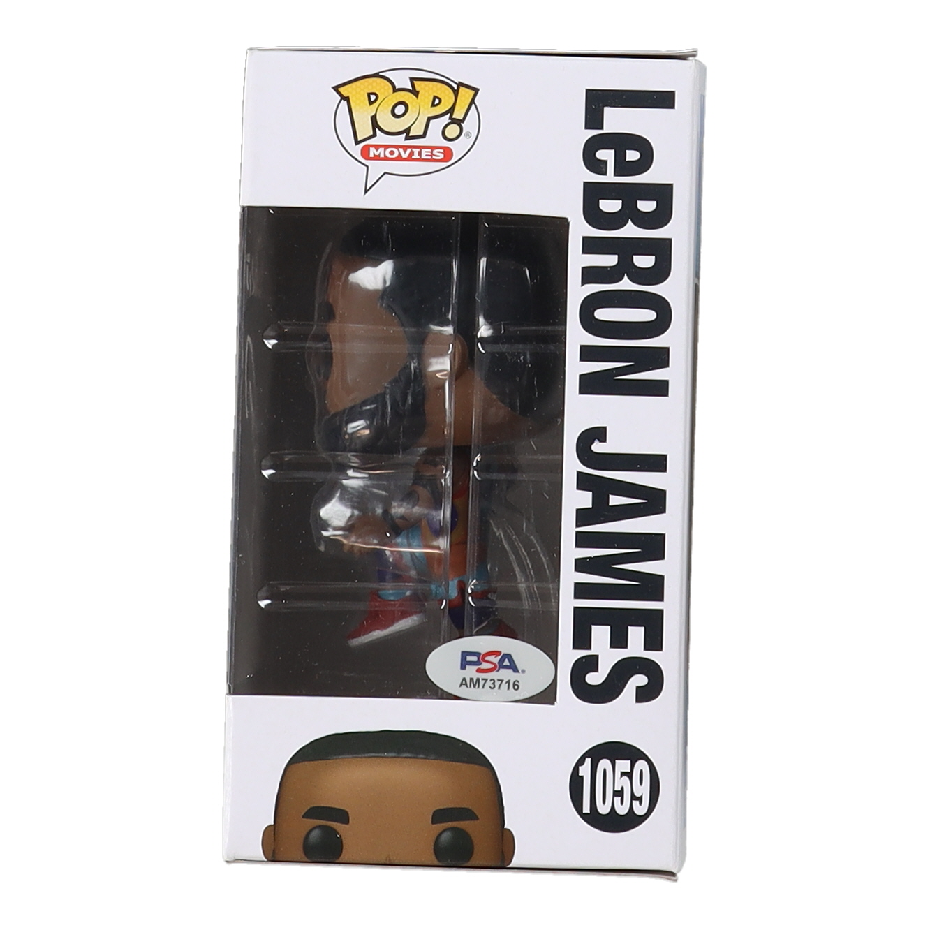 Robert O'Neill Signed "Space Jam: A New Legacy" #1059 LeBron James Funko Pop! Vinyl Figure Inscribed "Never Quit!" (PSA) at PristineAuction.com Robert O'Neill Signed "Space Jam: A New Legacy" #1059 LeBron James Funko Pop! Vinyl Figure Inscribed "Never Quit!" (PSA) at PristineAuction.com