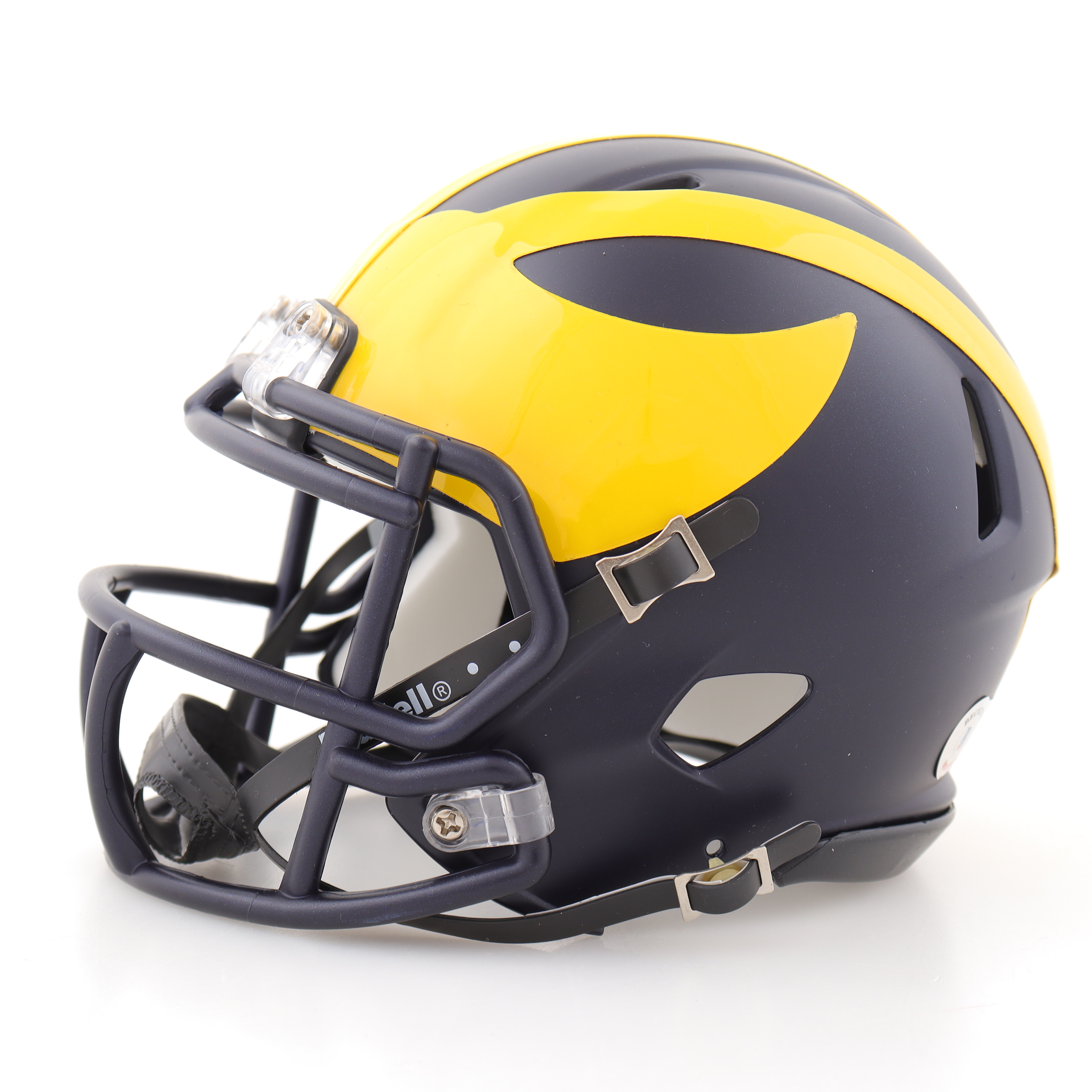 Will Johnson Signed Michigan Wolverines Speed Mini Helmet Inscribed "23 Natl Champs" (Beckett) at PristineAuction.com Will Johnson Signed Michigan Wolverines Speed Mini Helmet Inscribed "23 Natl Champs" (Beckett) at PristineAuction.com