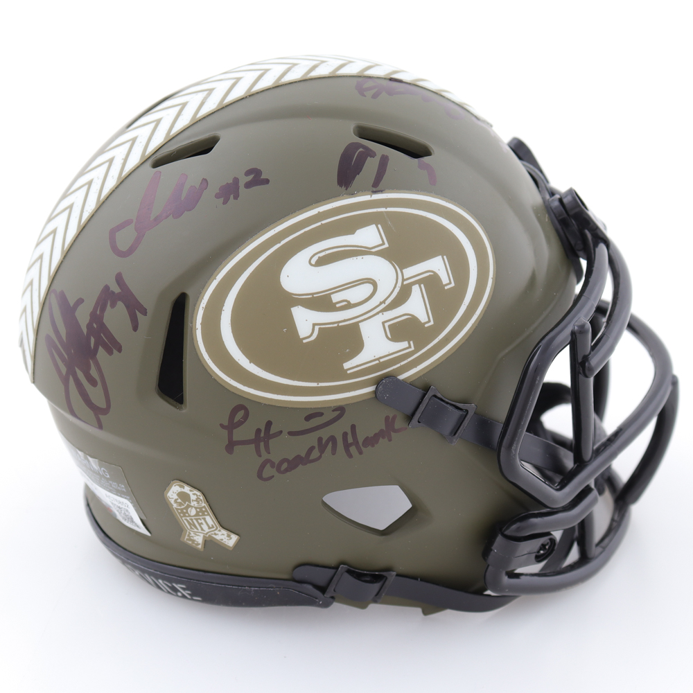 Alex Smith Autographed Signed San Francisco 49Ers Flash Red Speed Mini Helmet Beckett Beckett Witness C P17537095