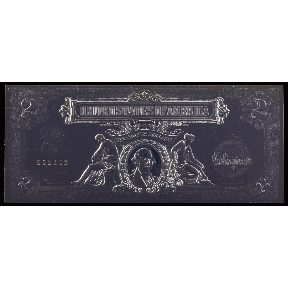 2000 $2 Dollar Silver Certificate Banknote Pristine Auction 2000 $2 Dollar Silver Certificate Banknote Pristine Auction