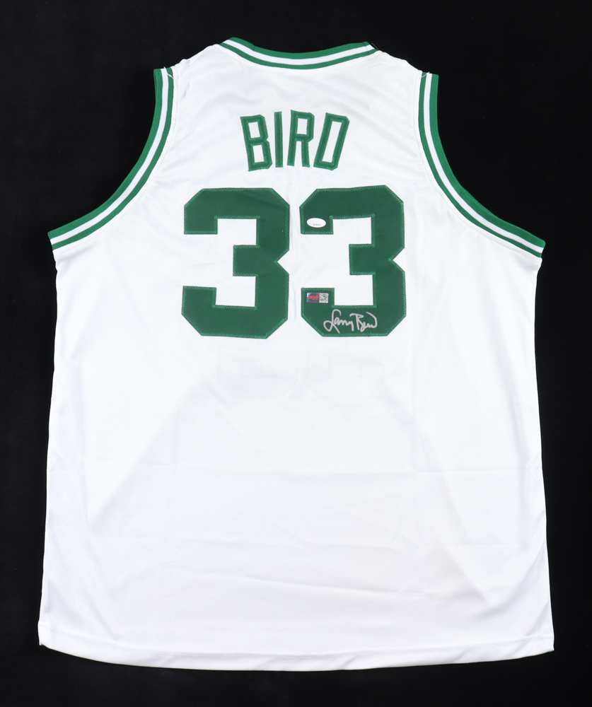Larry Bird Signed Jersey (JSA) at PristineAuction.com Larry Bird Signed Jersey (JSA) at PristineAuction.com
